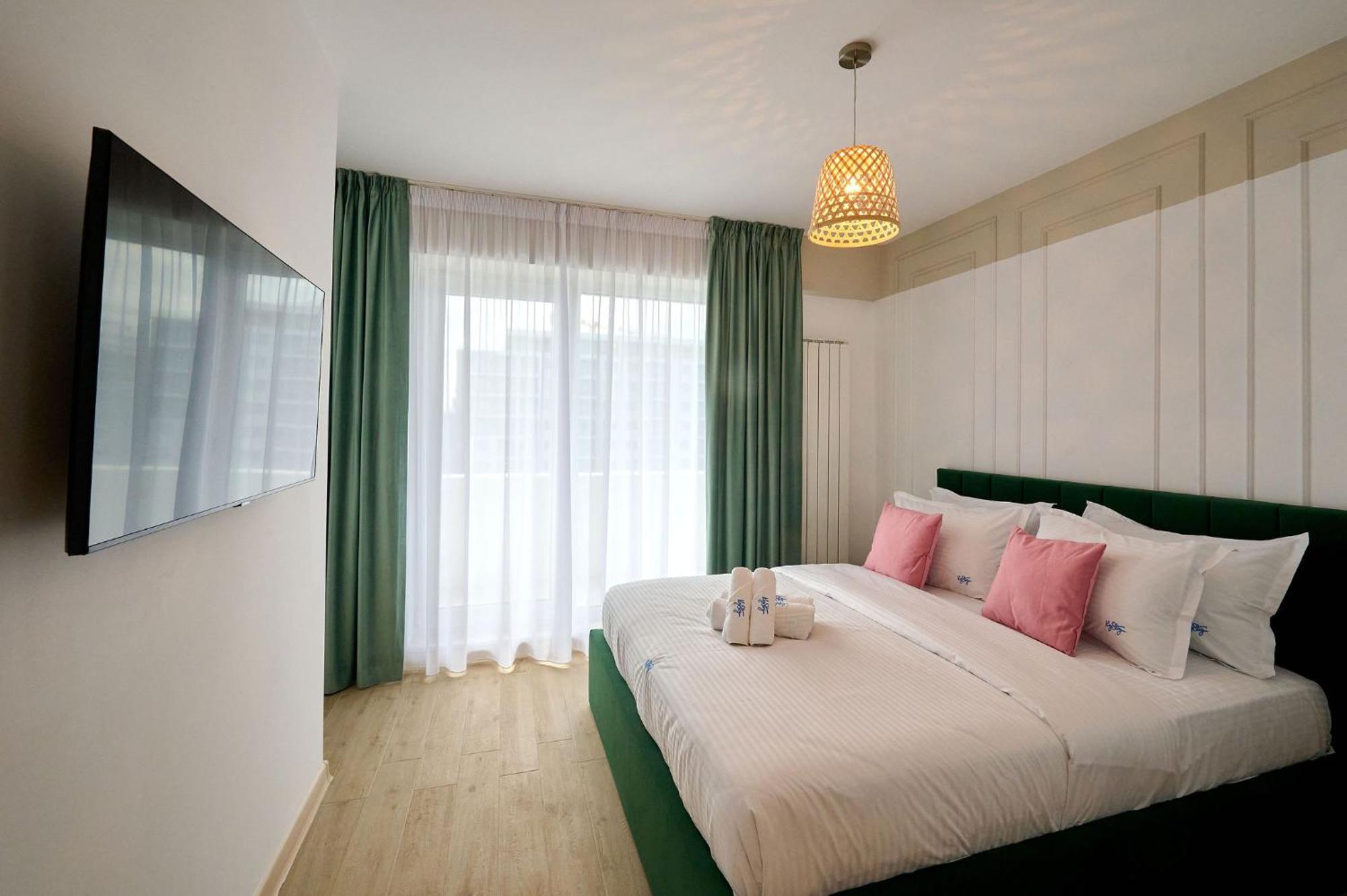 Summer Residence Apartment In Infinity Beach Resort - Parking Mamaia Exteriér fotografie