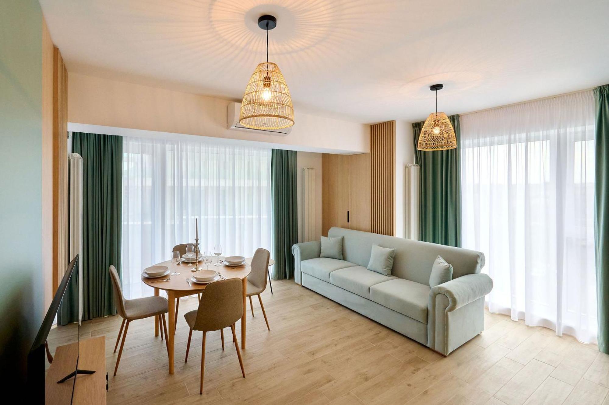 Summer Residence Apartment In Infinity Beach Resort - Parking Mamaia Exteriér fotografie