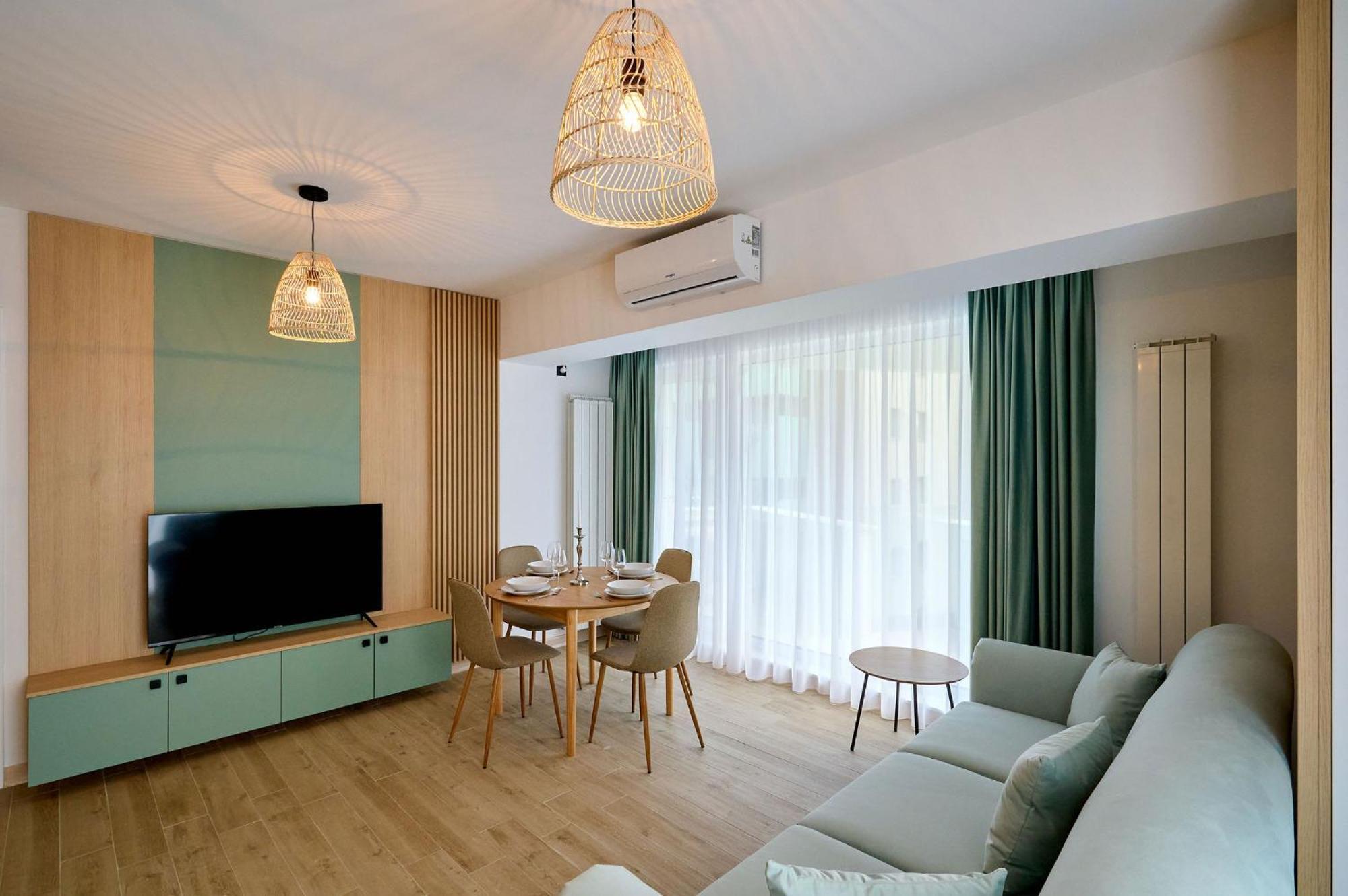 Summer Residence Apartment In Infinity Beach Resort - Parking Mamaia Exteriér fotografie