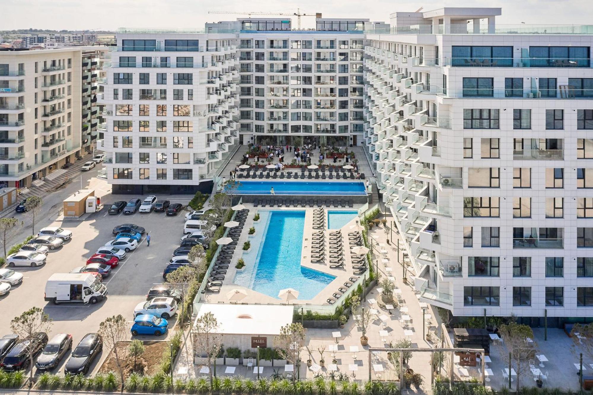 Summer Residence Apartment In Infinity Beach Resort - Parking Mamaia Exteriér fotografie